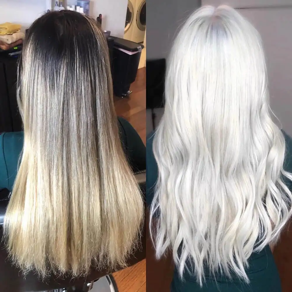 9.23 Extra Light Rose Beige Blonde - No Lightener Used 9.23 Extra Light Rose Beige Blonde - No Lightener Used