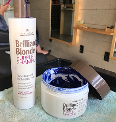 Purple Shampoo and Mask Purple Shampoo and Mask