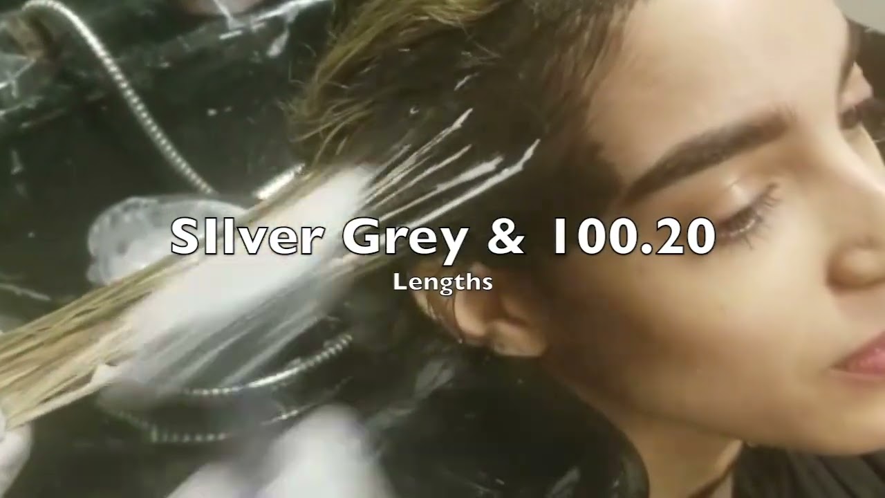 Silver Grey Shadow Root