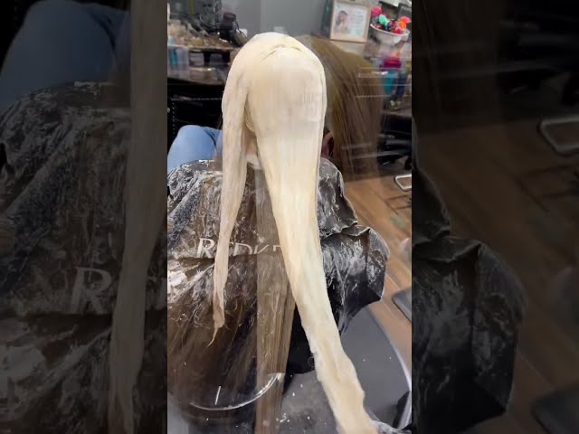 Purple Grey Hair Transformation In Just 7-10 Minutes