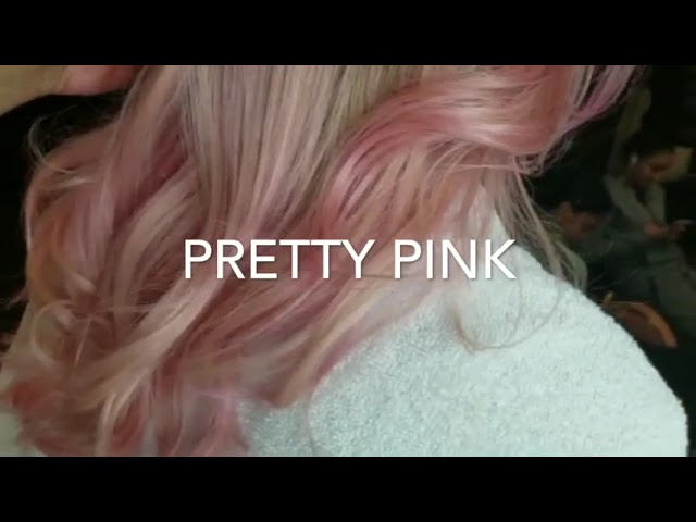 Peekaboo Highlights By Mixing Rose Gold and Pretty Pink