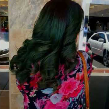 Green and Blue Hair Makeover Green and Blue Hair Makeover