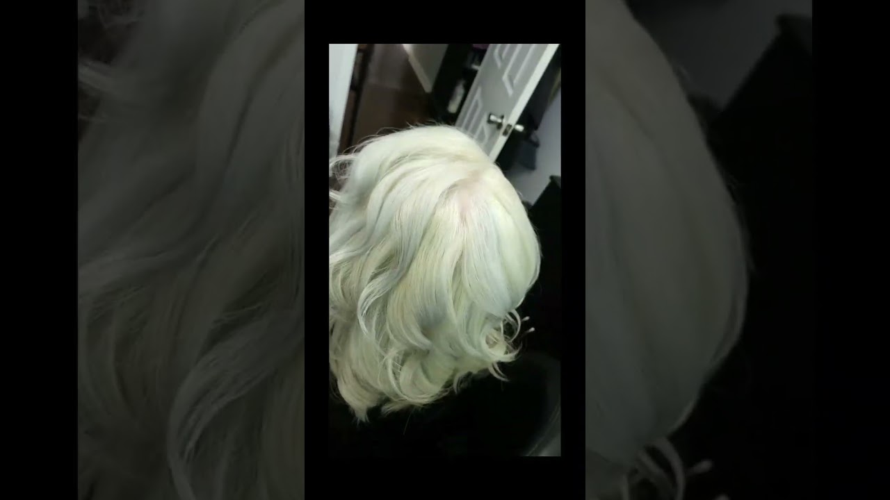 Bleach Touch-up for Short Hair Bleach Touch-up for Short Hair