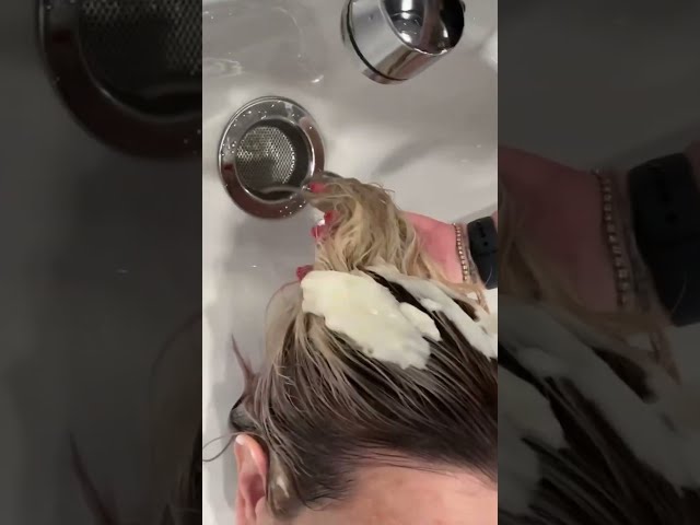 Color Correction Journey: Turning Purple Hair Into Blonde 