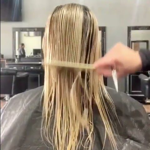 From Dark Regrowth To Brilliant Blonde