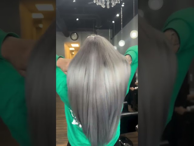 Blonde Peekaboo Hair Transformation