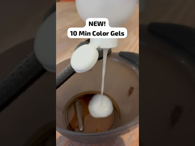 Quick 10-minute color with 6N Dark Blonde for instant fix!