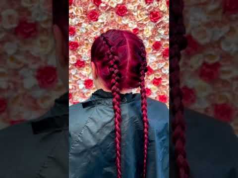 Before and After Hair Transformation Using Ruby Red Before and After Hair Transformation Using Ruby Red